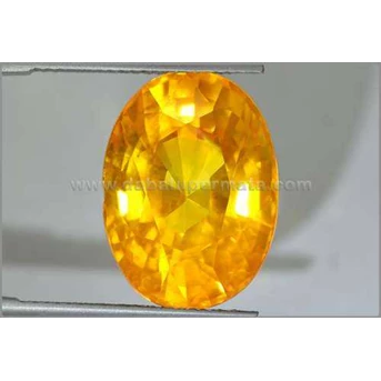 Batu Mulia Antik Golden Yellow SAPPHIRE 24K Sri Lanka - BSC 081