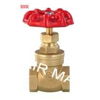 gate valve brass / bronze screw