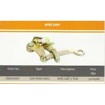 DAESAN Wire grip 0350001