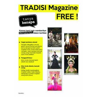 SUKSES BERSAMA MAJALAH TRADISI