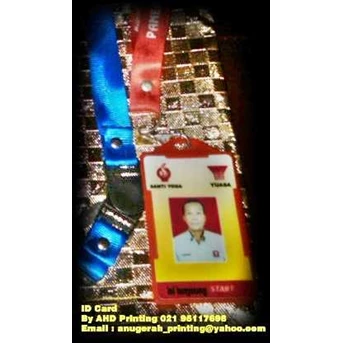 ID CARD MURAH, NAME TAG PLASTIK PVC-087781880136