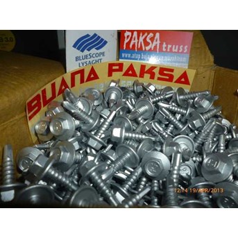 Mur Baut Screw Sekrup Skrup Baja Ringan dan Roofing