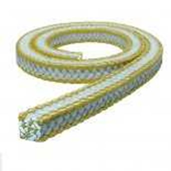White PTFE Packing with Aramid Fiber in Corners Reinforced Braided Packing