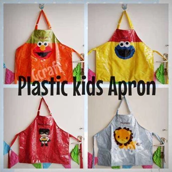 Plastic Apron for kids - Souvenir