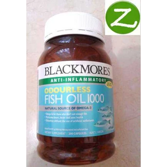 Blackmores Fish Oil 1000 mg OMEGA 3 ( 200 capsules)