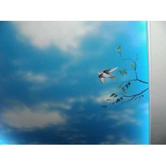 lukis motif awan