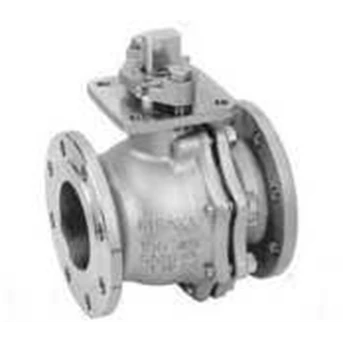 valve: hight temperature : fm5 metaltouch, 2-way ball valve ( for fowder servis)