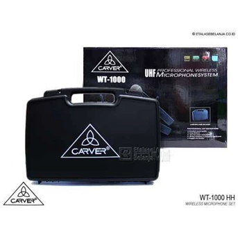CARVER WT-1000 HH - DUAL HANDHELD WIRELESS MICROPHONE