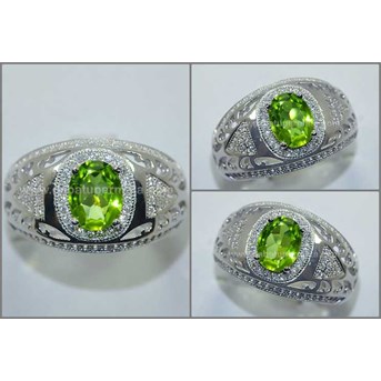 Exclusive Sparkling Fresh Green PERIDOT - RL 124