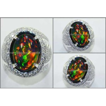 Sparkling Fire Panca Warna Black OPAL/ KALIMAYA. Top - OP 037