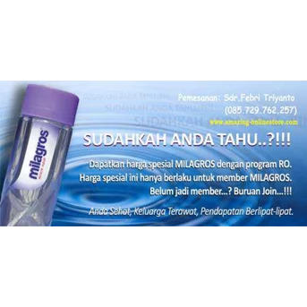 Agen Air Milagros Water Yogyakarta