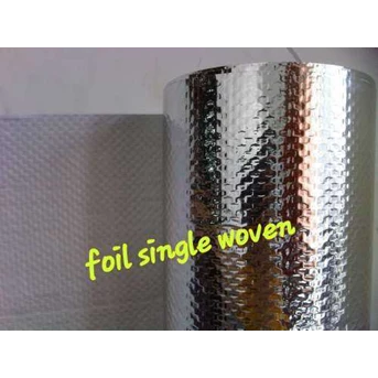 aluminium foil glangsing/ woven