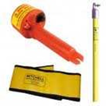 MITCHELL Non Contact AC High Voltage Detector with 6 Ft Hot Stick and Bag