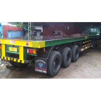 Ekor Trailer 40 3 Axle Lantai