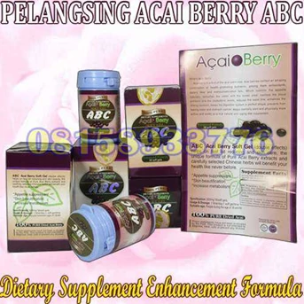 Acai Berry Asli Acai Berry ABC obat pelangsing obat diet kurus
