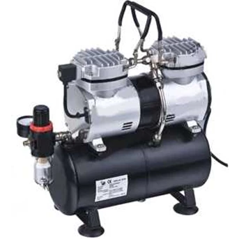 Oil Free Airbrush Compressor AS196 with tank