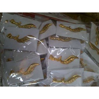 PIN KUJANG GOLD PLATING