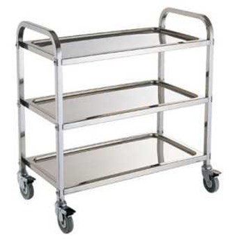 Food Trolley Stainless