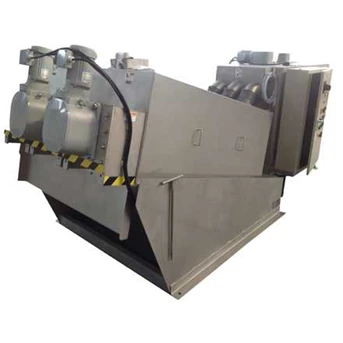 Sludge dehydrator untuk pabrik sablon dan percetakan