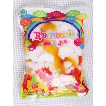 jelly motif murah buah