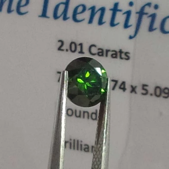 NATURAL GREEN DIAMOND