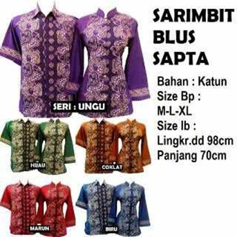 Sarimbit Batik Blouse Sapta ARB1013