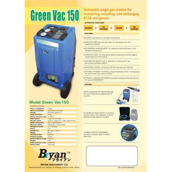 BRYAN GREEN VAC 150