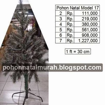 POHON NATAL MURAH MODEL 17