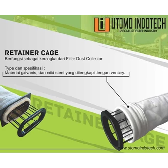 cage retainer kerangka filter dust collector surabaya-1