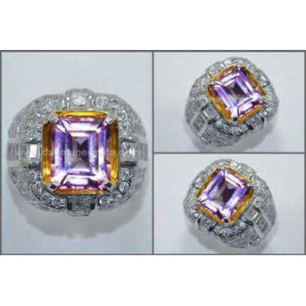 Batu Permata Sparkling Vivid Pink TOPAZ. Crystal Mulus - TP 021
