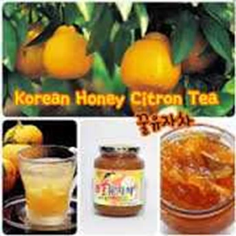 Korean honey citron tea