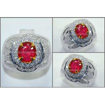 Exclusive Vivid Red RUBY Burma, Crystal - RBC 138