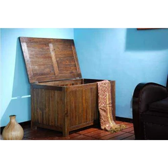 blanket Box teak rustic furniture style BX-01 AJF aura java furniture Indonesia