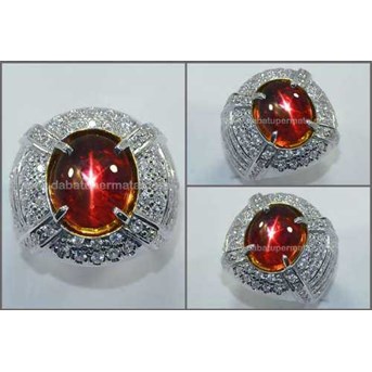 Elegant Hot Metallic PADPHARASCHA Star - PP 103