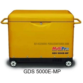 Generator Set Diesel Silent MULTIPRO GDS 5000 E-MP ( Maks. 5000 Watt), Genset Multipro GDS-5000