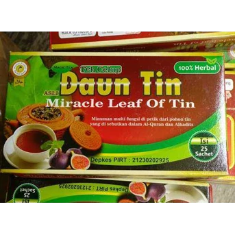 Teh Celup Daun Tin ( Miracle of Leaf)