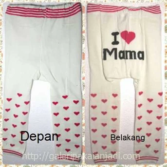 Baju Murah : Celana legging bayi bhusa motif mama