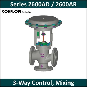 CONFLOW - Series 2600AD / 2600AR - 3-Way Control, Mixing