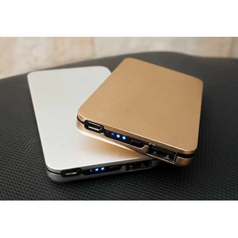Powerbank stainless 4500 Mah