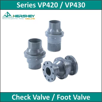 HERSHEY - Series VP420 / VP430 - Check Valve / Foot Valve