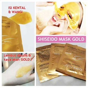 Masker Shiseido Gold