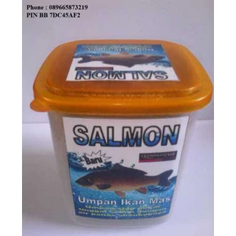 Umpan Ikan Mas Salmon Siap Pakai