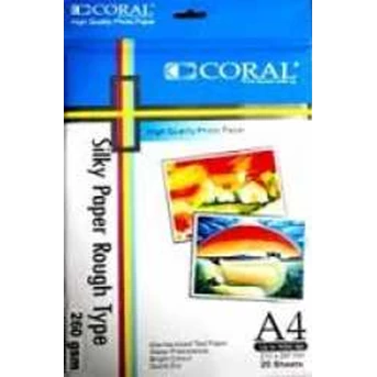 Coral Silky Paper A4 260 gram