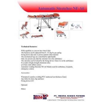 Stretcher Automatic roll in chair cot