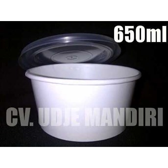 BOWL CUP PAPER 650ML