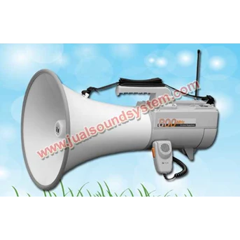 SHOULDER TYPE MEGAPHONE TOA ZR-2930W WITH WHISTLE
