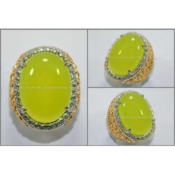 Bautiful Yellowish Green KLADEN/ CHALCEDONY Pacitan - RCH 024
