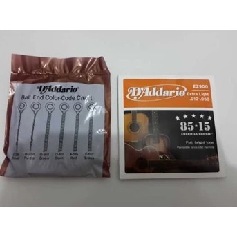 SENAR GITAR AKUSTIK STRING D ADDARIO EZ900 EXTRA LIGHT