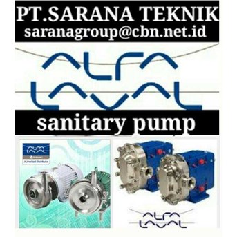 ALFA LAVAL PUMP SANITARY PUMP PT. SARANA FOR FOOD & BEVERAGES