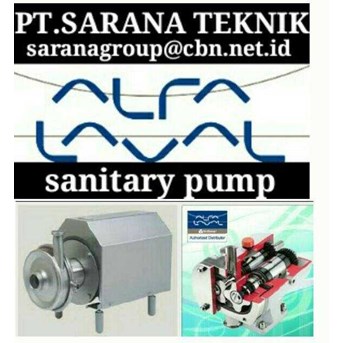 ALFA LAVAL PUMP SANITARY PUMP PT. SARANA FOR FOOD & BEVERAGES